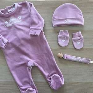 Sortie clinique velours 3-6 mois Lina