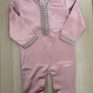 Jabador rose satinée 9-12 mois Louna